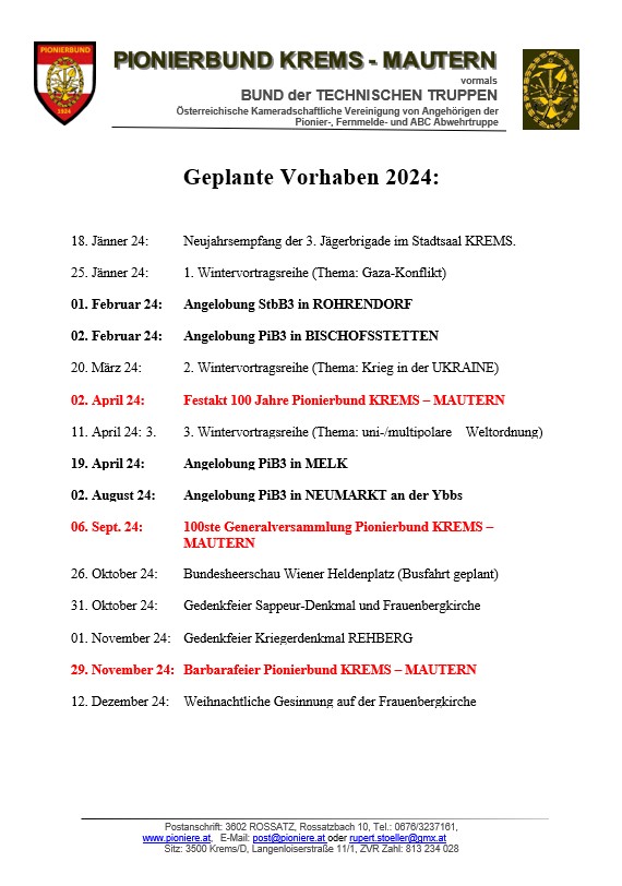 kommende va 2024
